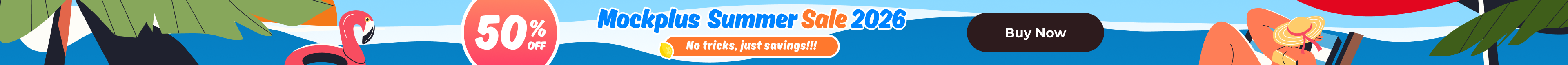 Mockplus Summer Sale 2026